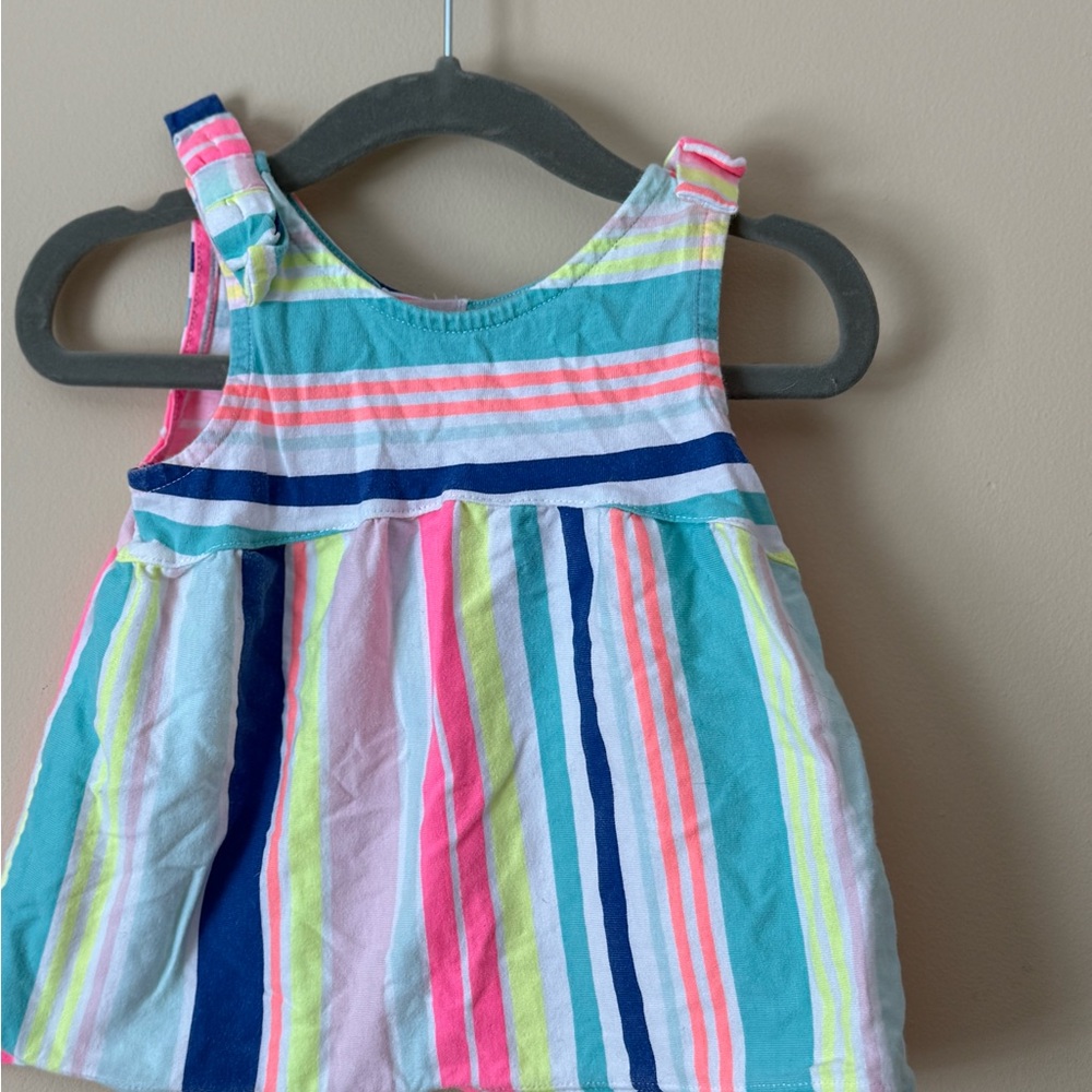 Carter's Multicolor Striped Tank Top